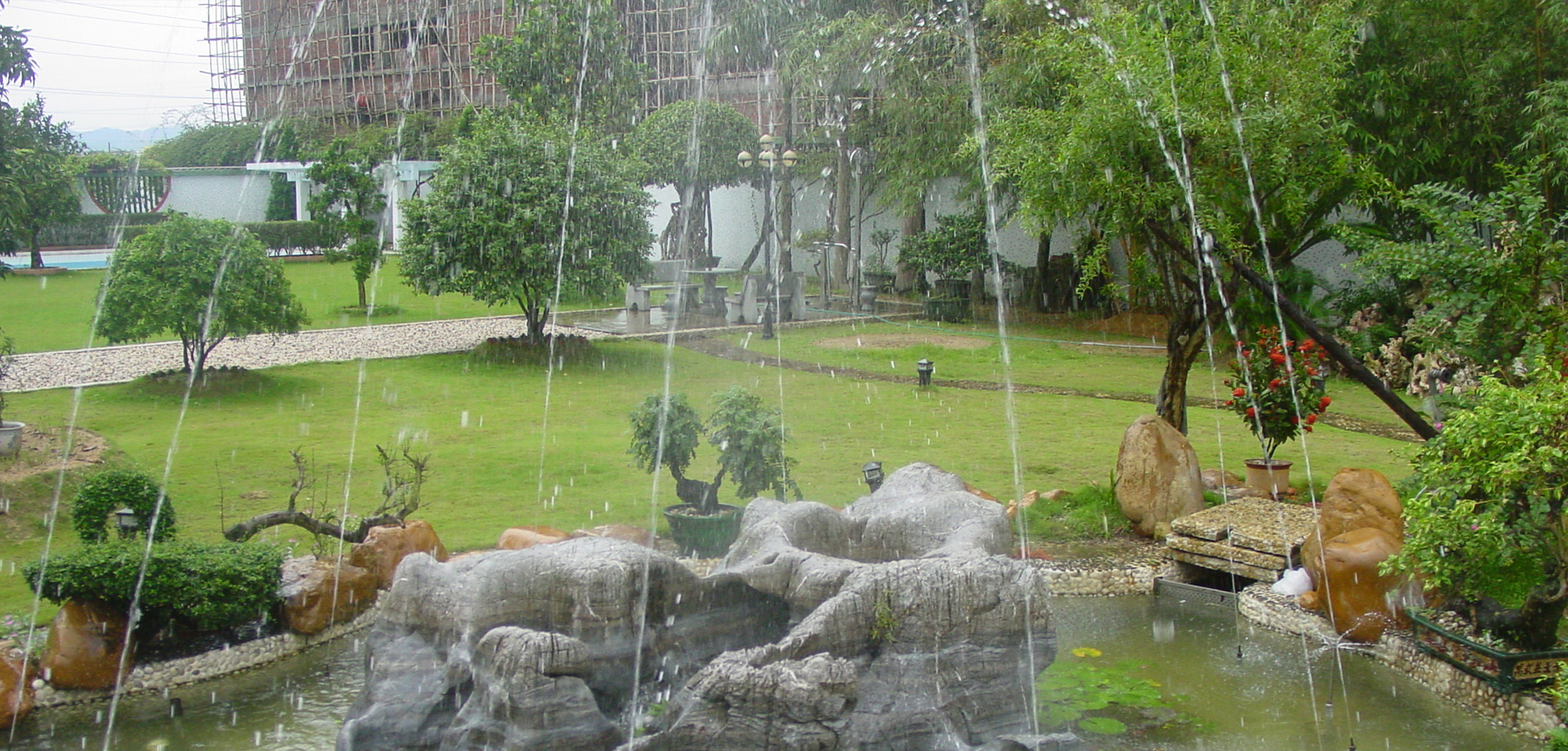 假山噴泉、園林規(guī)劃、庭院景觀(guān)